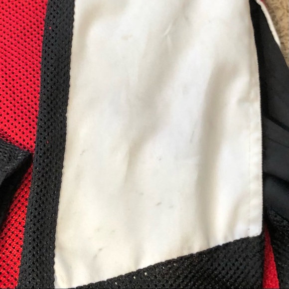 Speed & Strength black, red & white mesh motorcycle jacket w/ waterproof insert - Picture 15 of 15